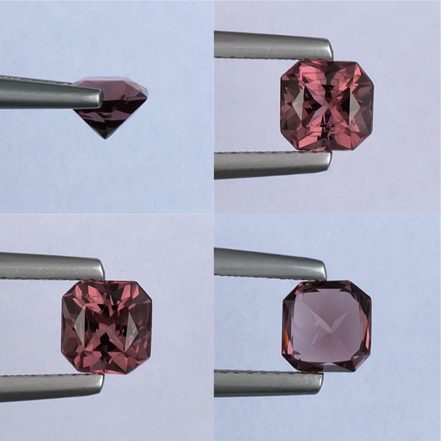 1.04ct Pink Spinel Colored Gemstone Collage II
