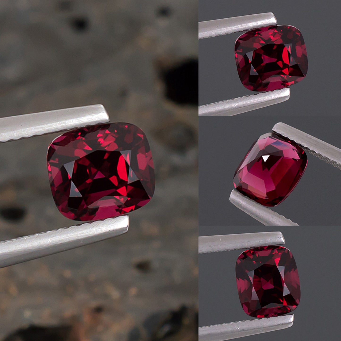 2.11ct Certified Red Spinel