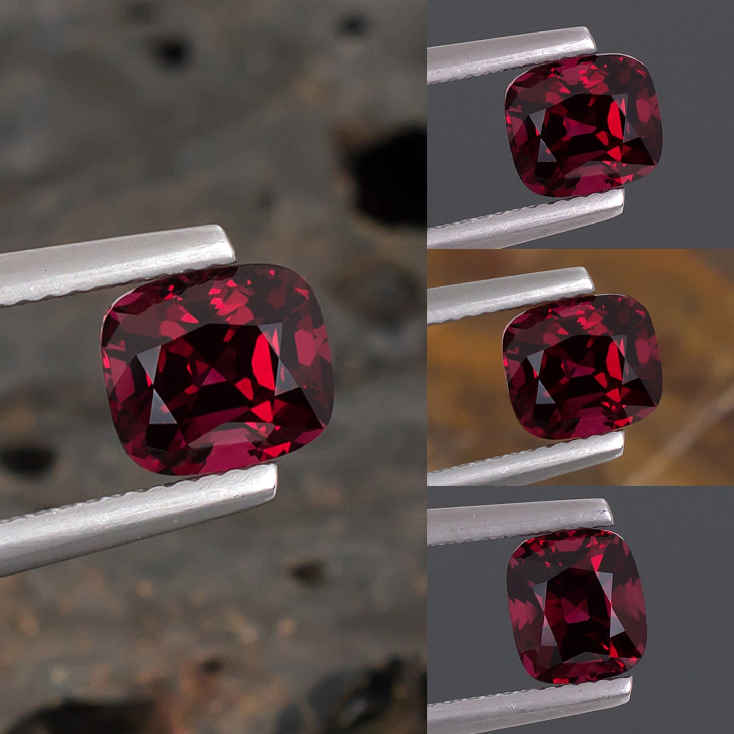 2.11ct Certified Red Spinel