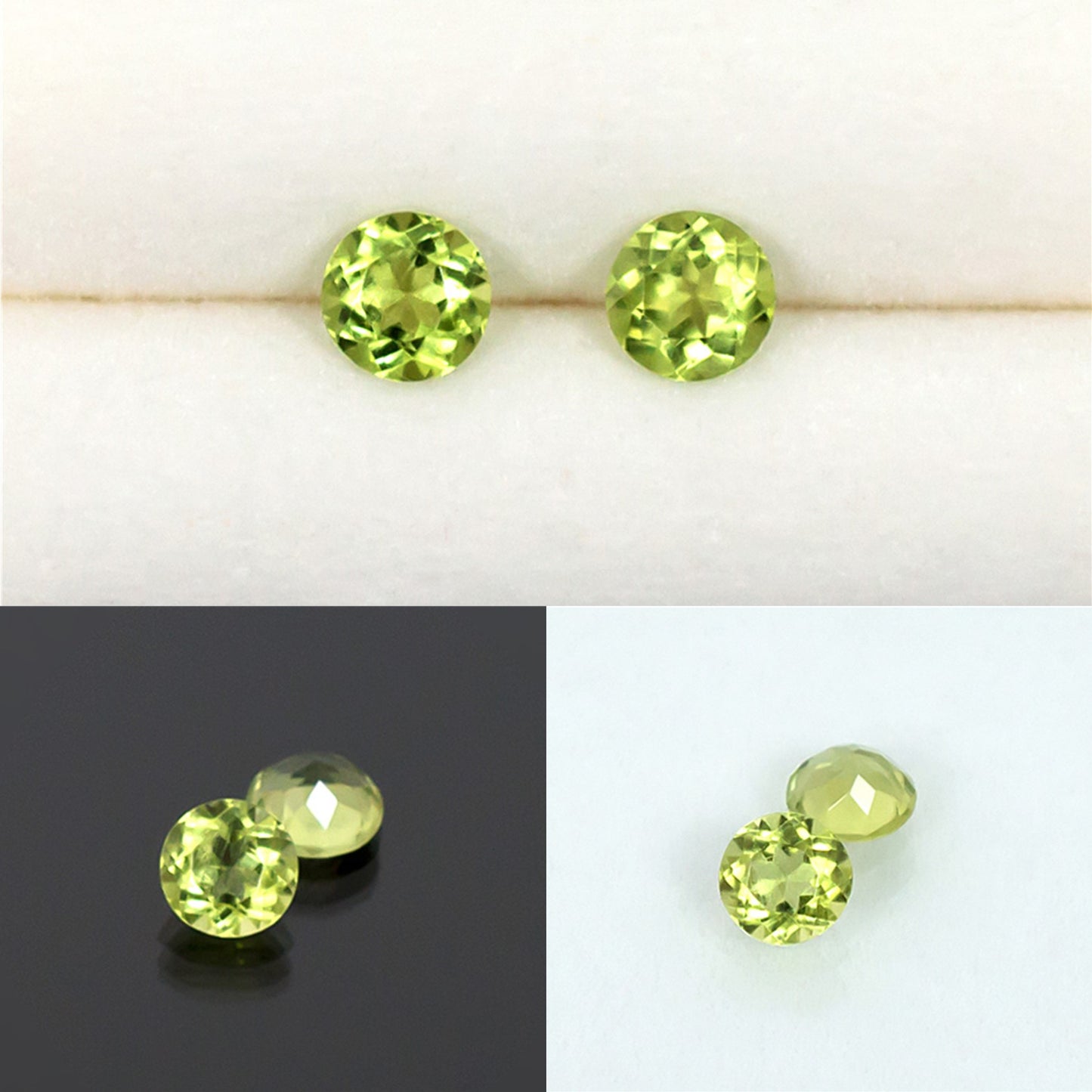 0.93twt Peridot Pair
