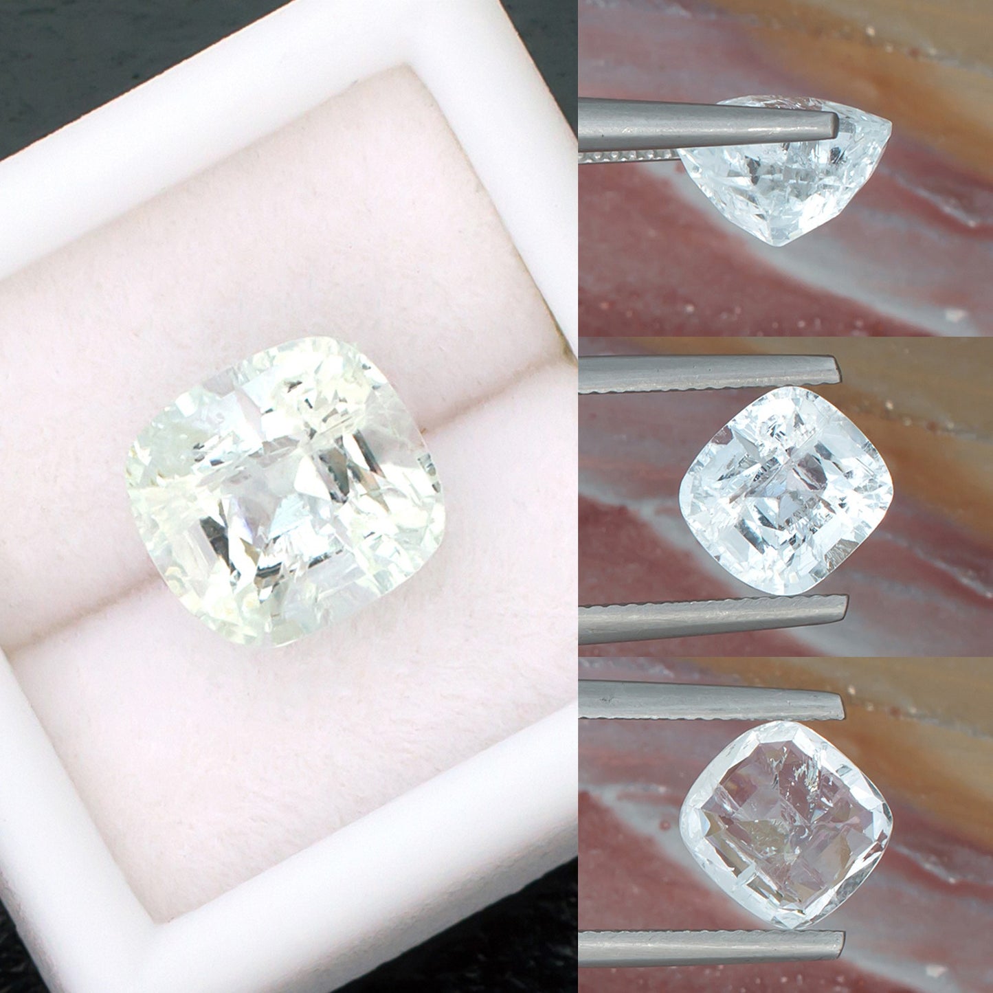 3.50ct Aquamarine Colored Gemstone Collage I