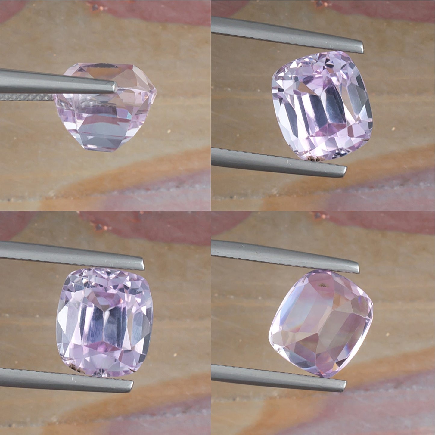 7.95ct Kunzite Colored Gemstone Collage II