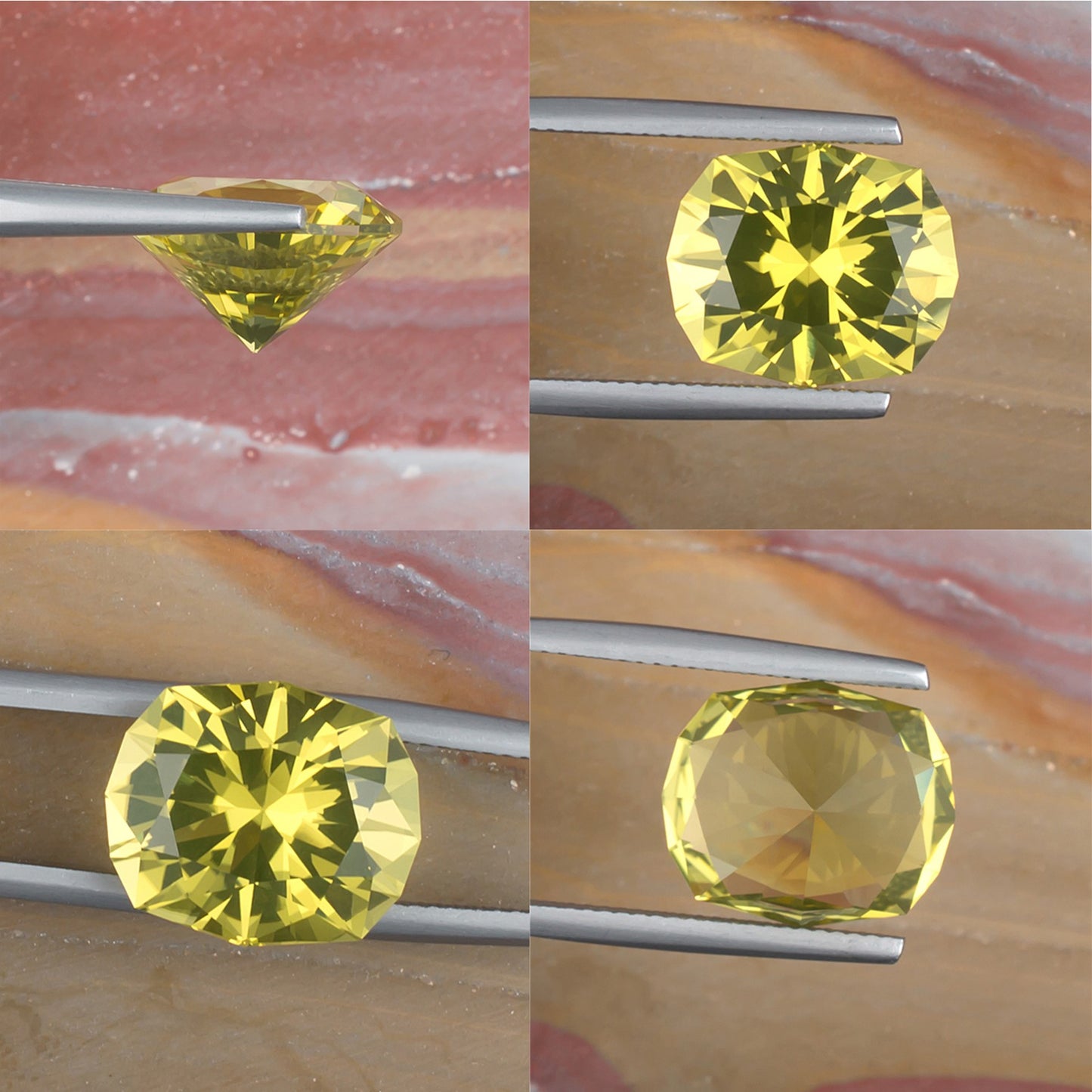 8.13ct Citrine Colored Gemstone Collage II