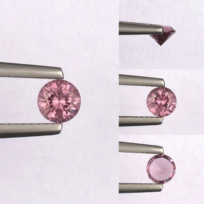 0.59 Malaya Garnet Colored Gemstone Collage 
