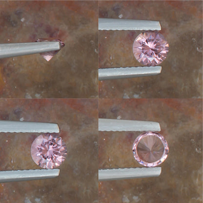 0.59ct Malaya Garnet Colored Gemstone Collage I 

