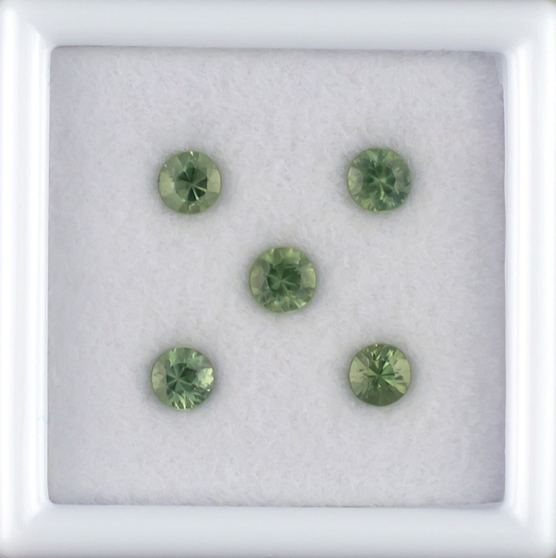 3.20mm Sapphire Colored Gemstone Melee Parcel