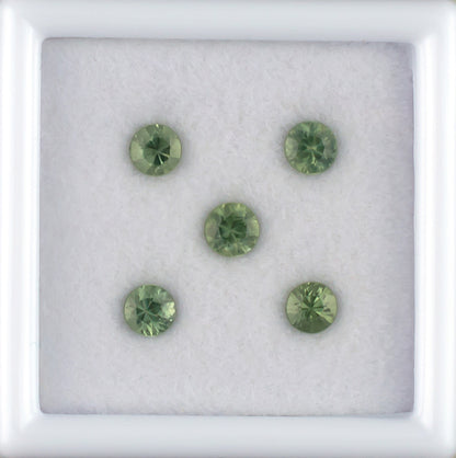 3.20mm Sapphire Colored Gemstone Melee Parcel