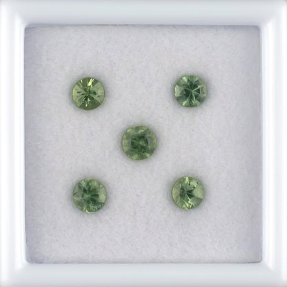 3.20mm Sapphire Colored Gemstone Melee Parcel