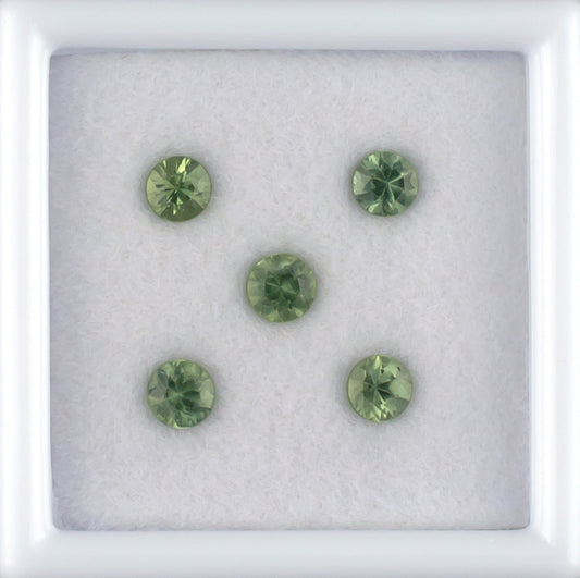 3.20mm Sapphire Colored Gemstone Melee Parcel
