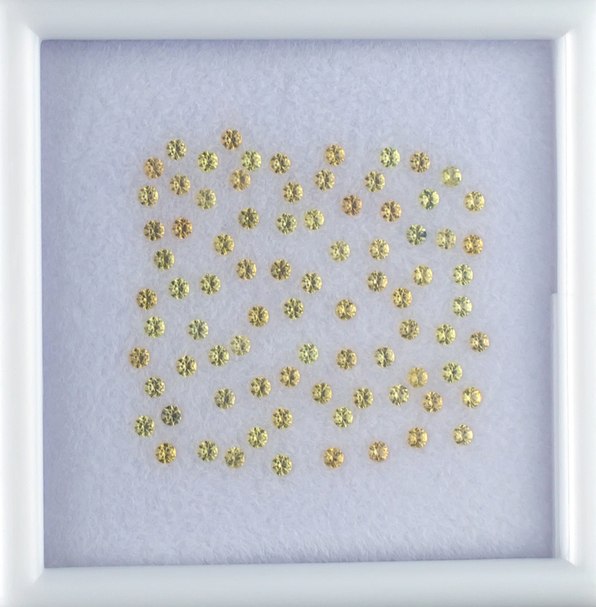 1.30mm Sapphire Colored Gemstone Melee Parcel