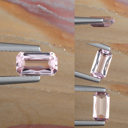 1.01ct Morganite Colored Gemstone Collage I 
