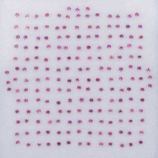 1.01twt Pink Sapphire Colored Gemstone Melee Parcel Top View White Background

