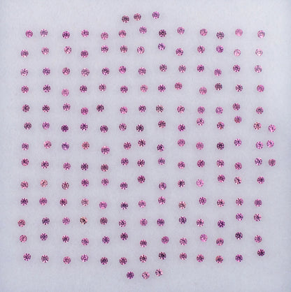 1.01twt Pink Sapphire Colored Gemstone Melee Parcel Top View White Background

