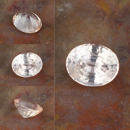 1.99ct Fancy Sapphire Colored Gemstone Collage
