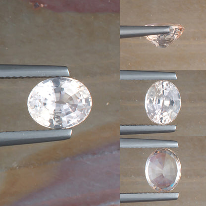 1.99ct Fancy Sapphire Colored Gemstone Collage I
