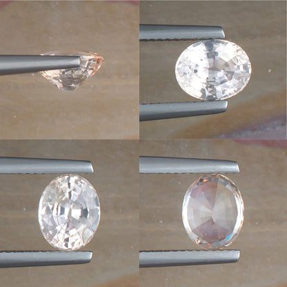 1.99ct Fancy Sapphire Colored Gemstone Collage II 
