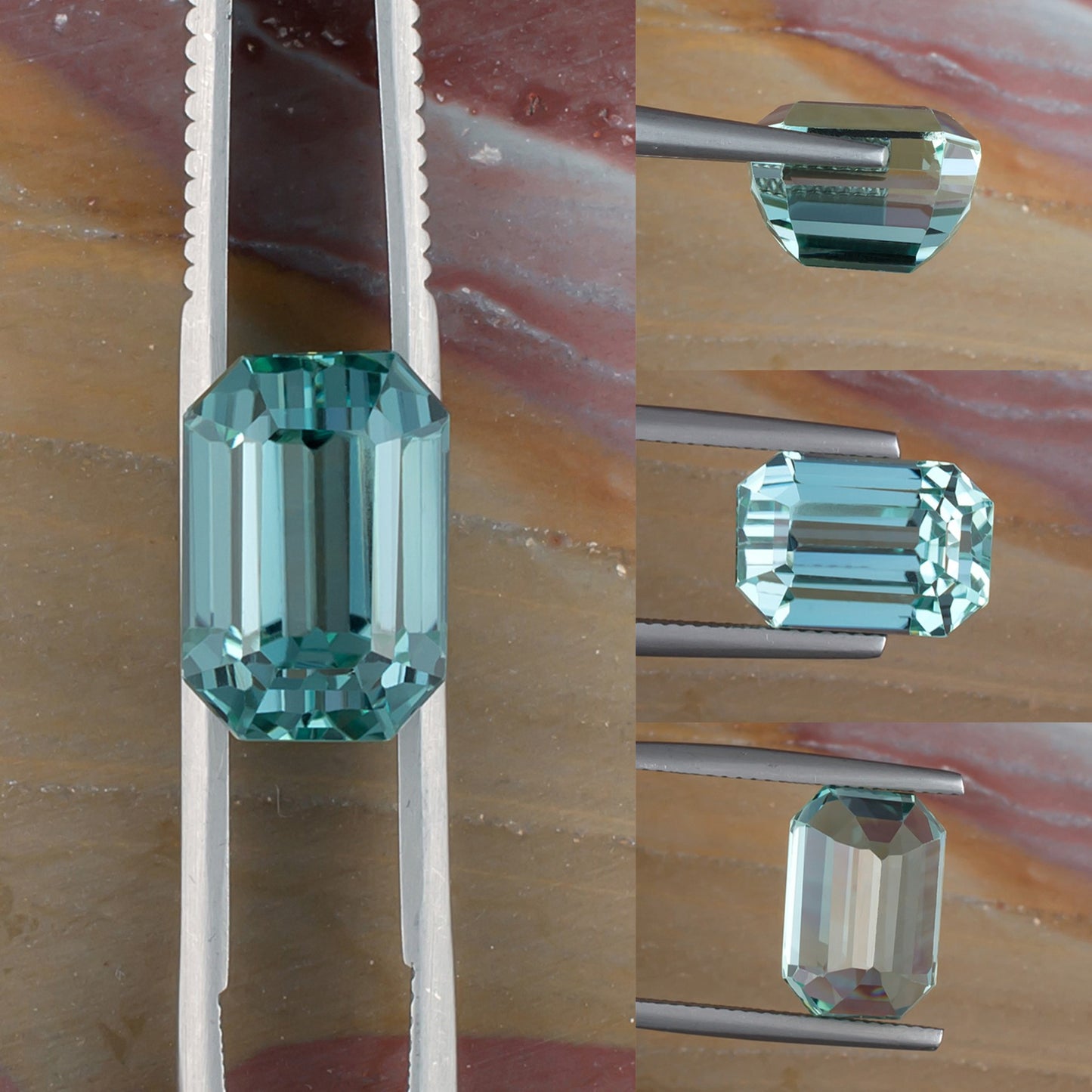 10.80ct Hiddenite Spodumene Collage I 

