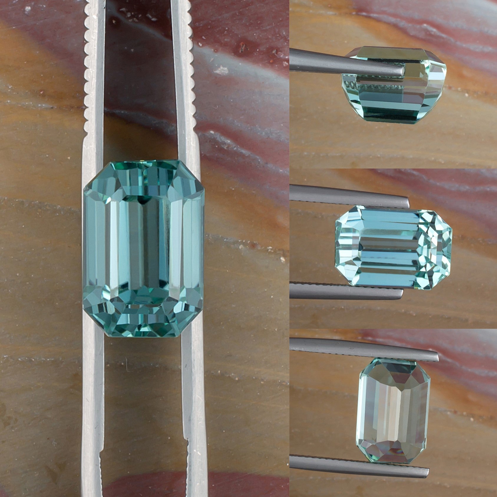 10.80ct Hiddenite Spodumene Collage I 
