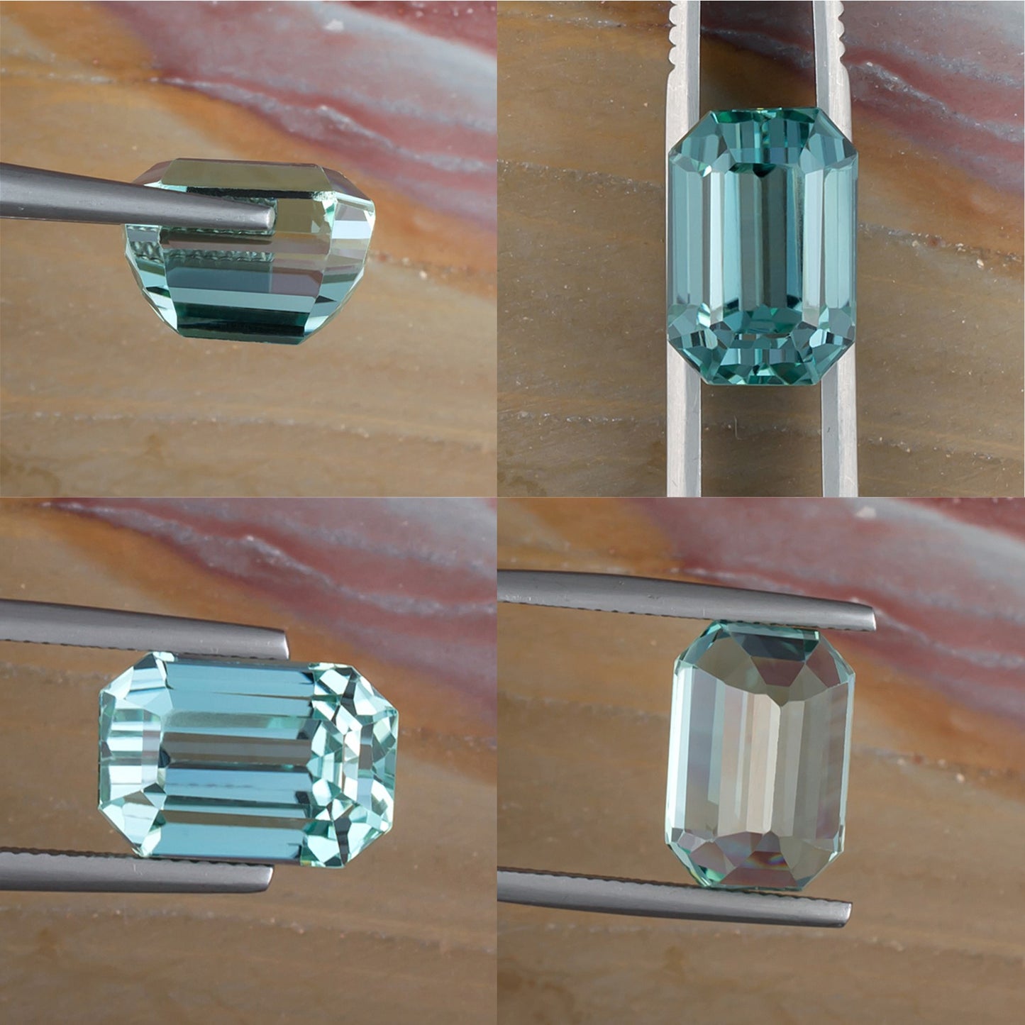 10.80ct Hiddenite Spodumene Collage II 
