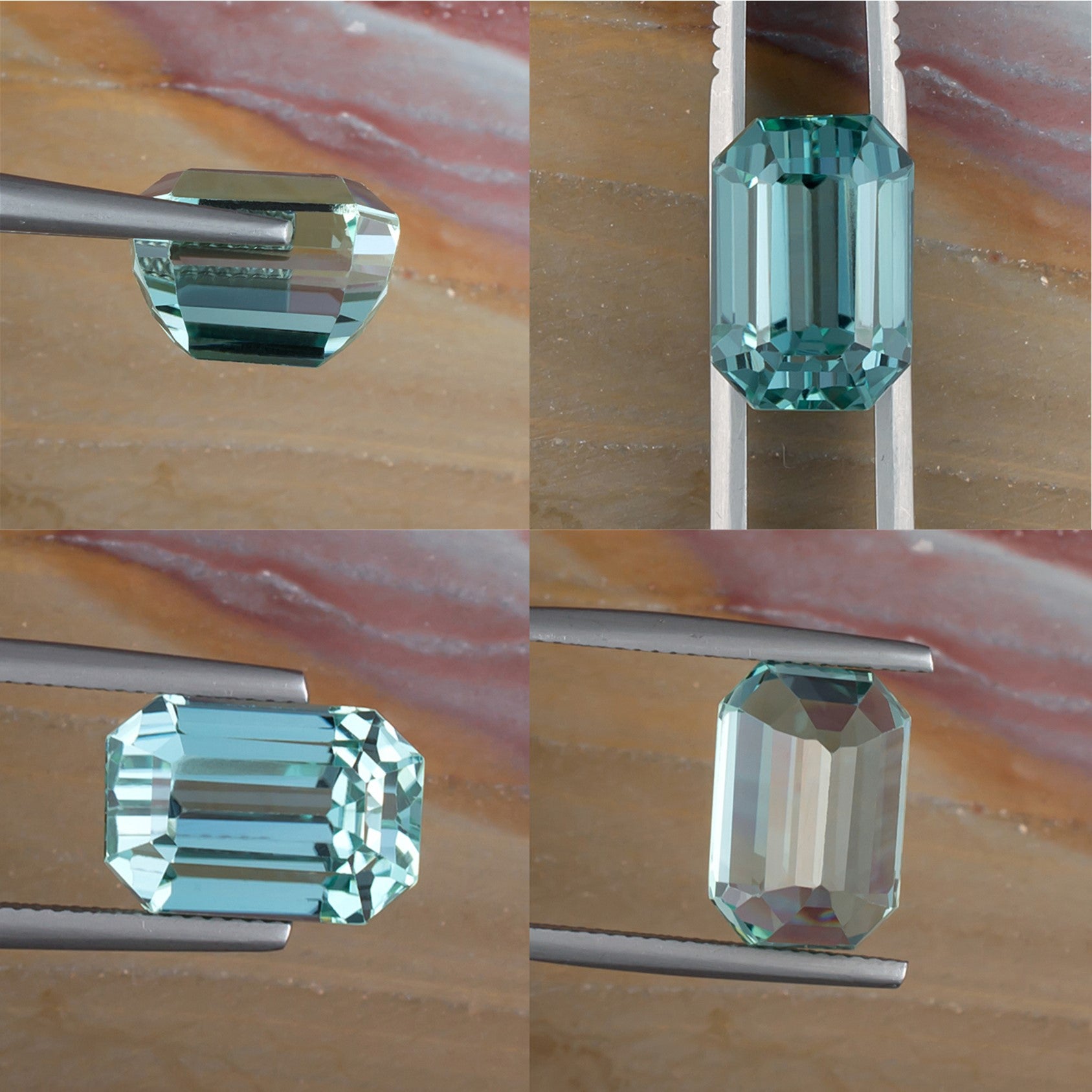 10.80ct Hiddenite Spodumene Collage II 
