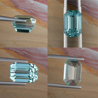 10.80ct Hiddenite Spodumene Collage II 
