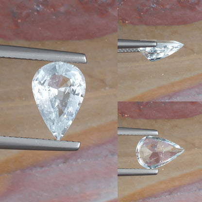 2.08ct Aquamarine Colored Gemstone Collage I 
