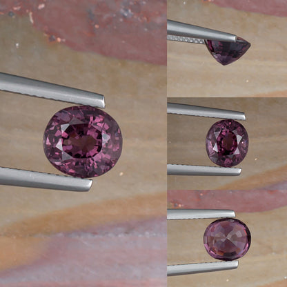 2.26ct Pink Spinel Colored Gemstone Collage I 
