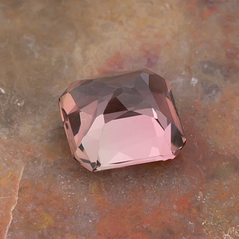 2.42ct-Pink-Tourmaline-Colored-Gemstone-Bottom-View-Natural-Background-Q-21421
