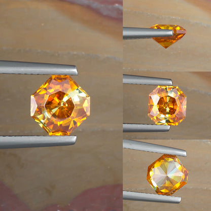 2.58ct Sphalerite Colored Gemstone Collage I
