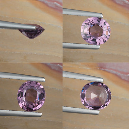 2.83ct Pink Spinel Colored Gemstone Collage II 

