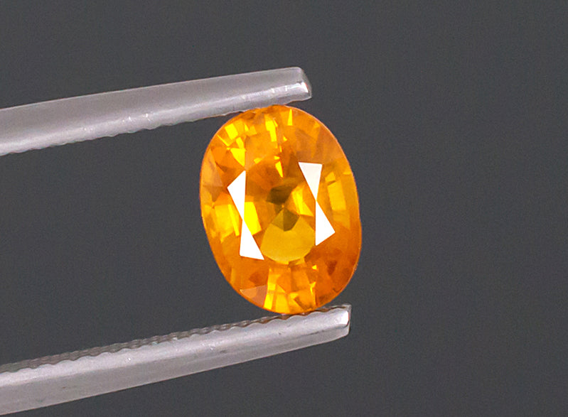 2,09 ct gelber Saphir