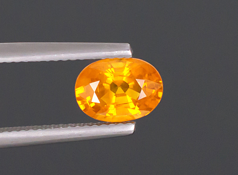 2,09 ct gelber Saphir