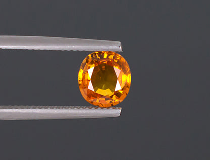 Saphir jaune 2,06 ct