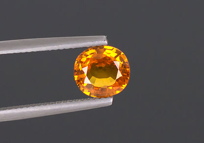 2.06ct Yellow Sapphire