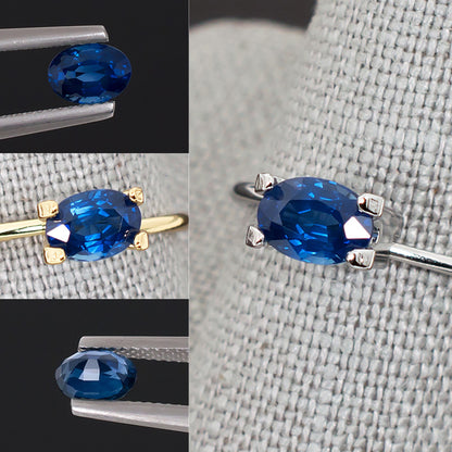 1.09ct Blue Sapphire