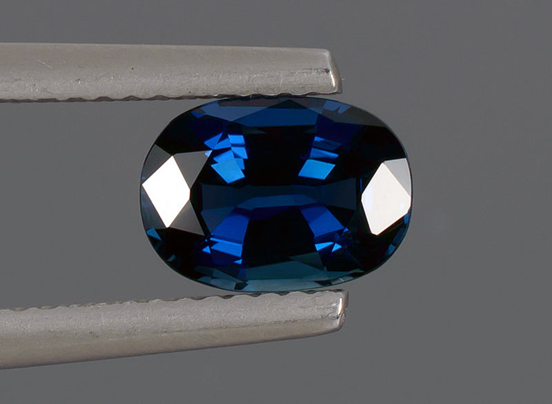 Saphir bleu 1,61 ct