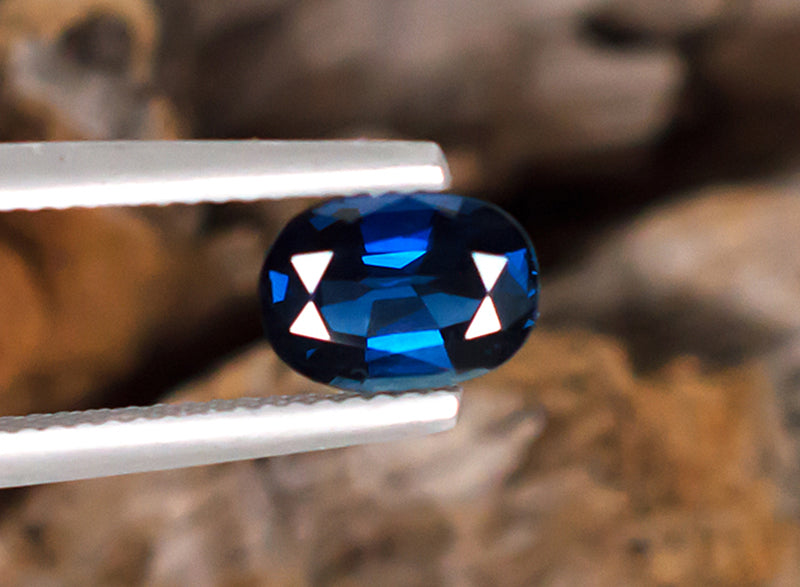 1,61 ct blauer Saphir