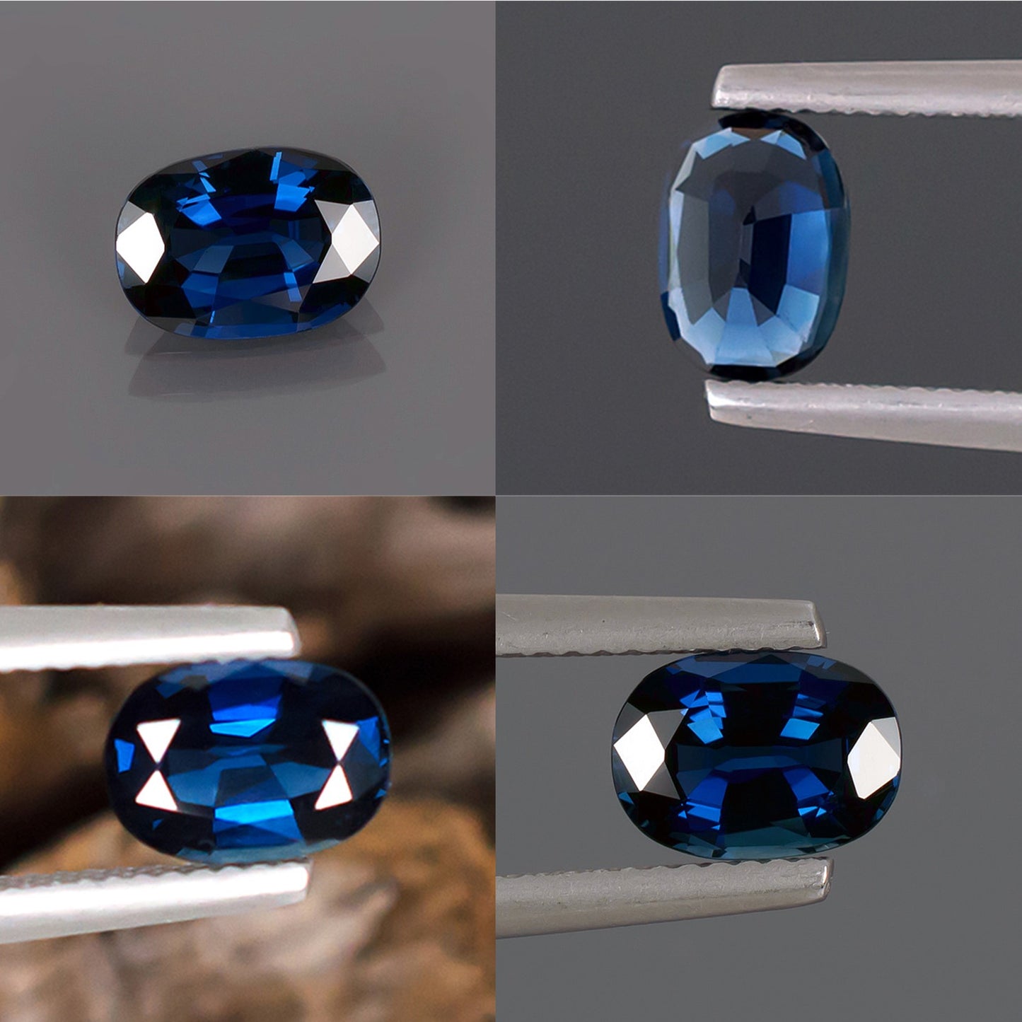 Saphir bleu 1,61 ct