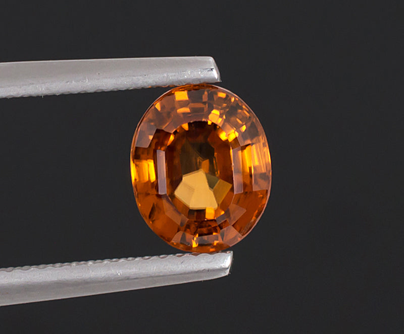 3,35 ct Cognac-Zirkon