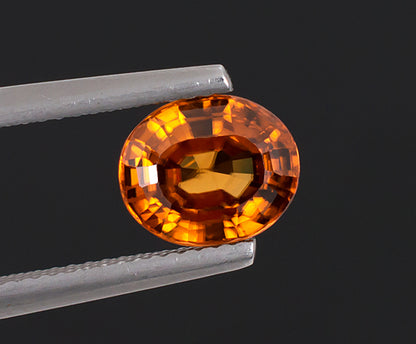 3,35 ct Cognac-Zirkon