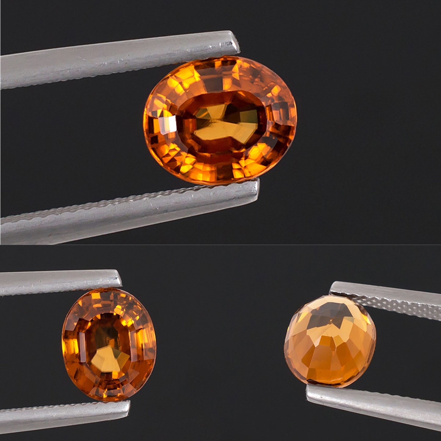 3,35 ct Cognac-Zirkon