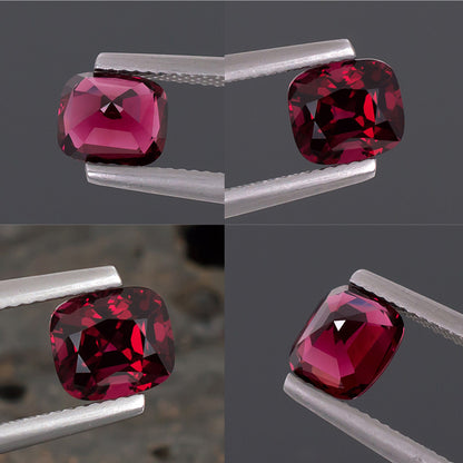 Spinelle rouge certifié 2,11 ct