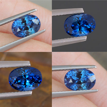 2.37ct Certified Blue Sapphire