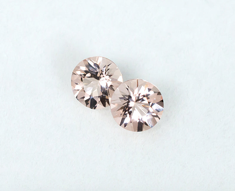 1.35twt Morganite Pair