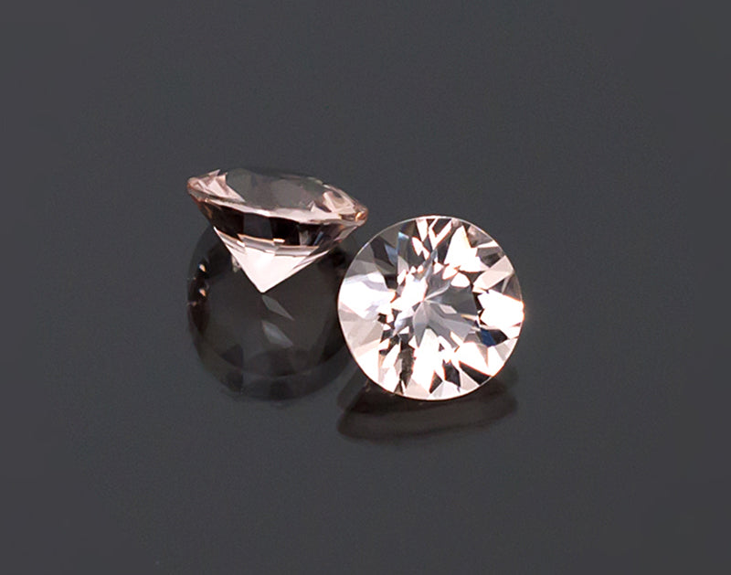 1.35twt Morganite Pair