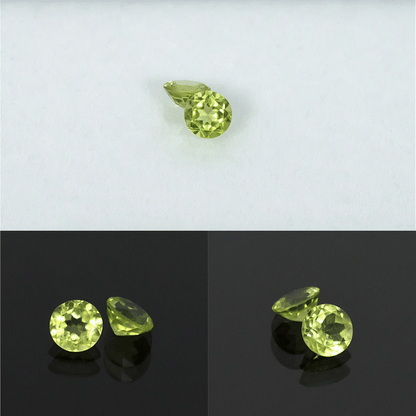 1.05twt Peridot Pair