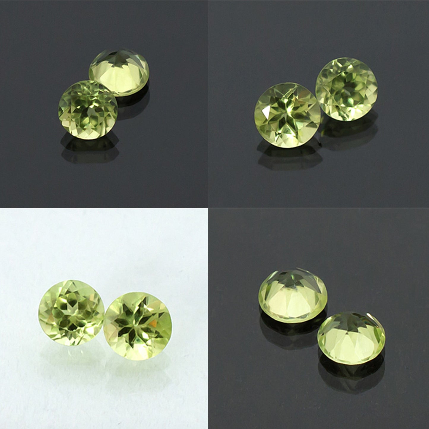 1,07twt Peridot-Paar