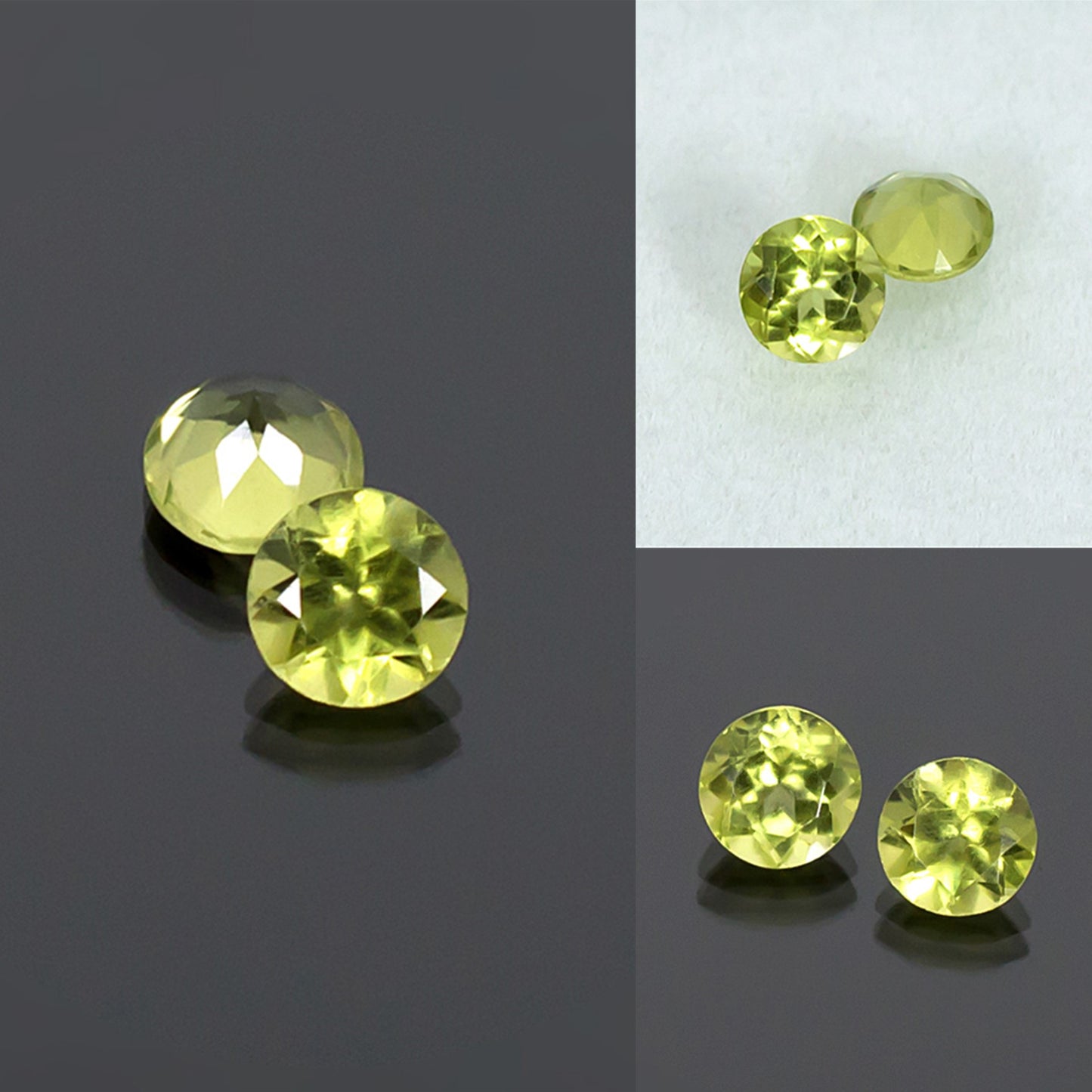 1,02twt Peridot-Paar