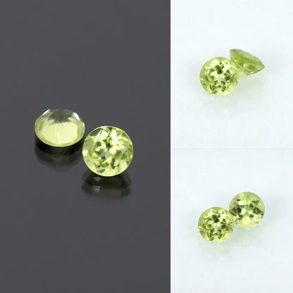 1.11twt Peridot Pair