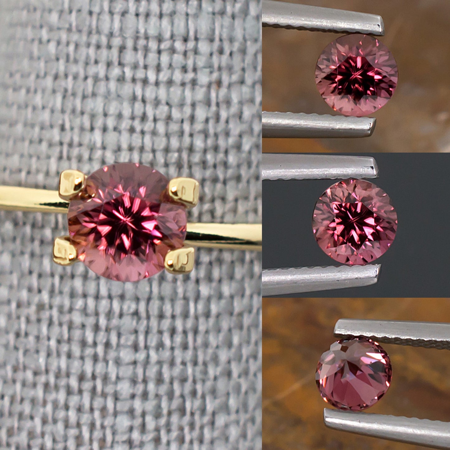 1,21 ct rosa Zirkon